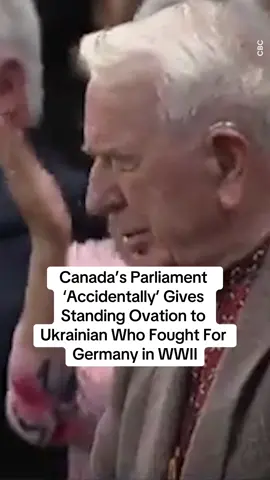 Jewish-Canadian organizers were quick to call out the Canadian government for giving a standing ovation to 98-year-old Yaroslav Hunka, who fought in the 14th Waffen Grenadier Division of the SS—a volunteer military formation under the direct control of Germany. #canada #canadianparliament #worldwartwo #germany #ukraine #wwii #history 
