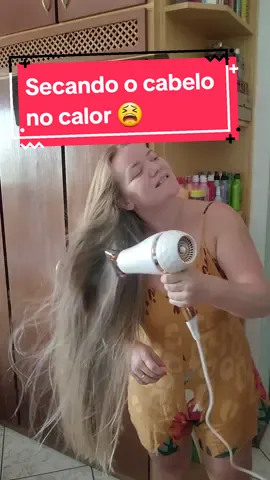 Um ranço chamado secar o cabelo 😫 #cabeloslongos #cabelosaudavel #cabeloloiro #loira #rapunzel #cabelao #cabeloliso #hair #hairtutorial #meme #comedia #humor 