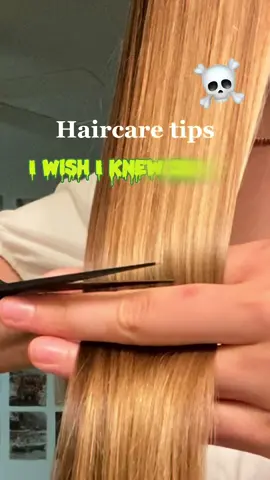 Follow for daily haircare tips & tricks to getting healthy, shiny, long hair 🫶🏻 #hairtok #hairtiktok #haircare #longhair #healthyhair #tessapeay #naturalhighlights #hairtips #shinyhair #hairtipsandtricks #haircareroutine 