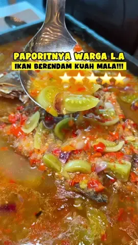 Ikan berendam kuah mala yang viral di L.A nih gaes!!!  . 📍: L.A Roast Fish 🏠: Jl. Boulevard Raya no. 1. Kelapa Gading . . #serunyabelajar #fyp #serunyakuliner #kulinertiktok #jelajahkuliner2 #kulinerindonesia #kulinerjakarta #streetfood 