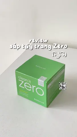 một em sáp tẩy trang xịn to the xò 💚#mesaylamdep #beautytips #lamdepkhongkho #xuhuongtiktok #LearnOnTikTok #xh 