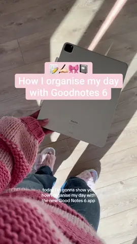 AD Organising my day with the @Goodnotes App. Download and try for free now - link in bio ✍🏻💖 #goodnotes6 