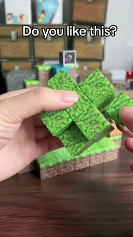 What do I build? Like waterfall? #magneticbuildingtoys #buildingblocks #stressrelieftoys #minecraftideas #toys #us #foryou 