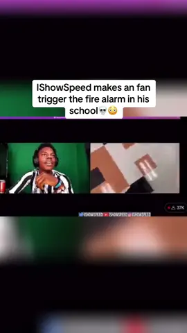 IShowSpeed makes an fan trigger the fire alarm in his school💀😳 #ishowspeed #ishowspeedclipz #ishowspeedlive #speedclips #firealarm #foryoupage #fyp #foryoupage #fyppppppppppppppppppppppp #xyzbca 