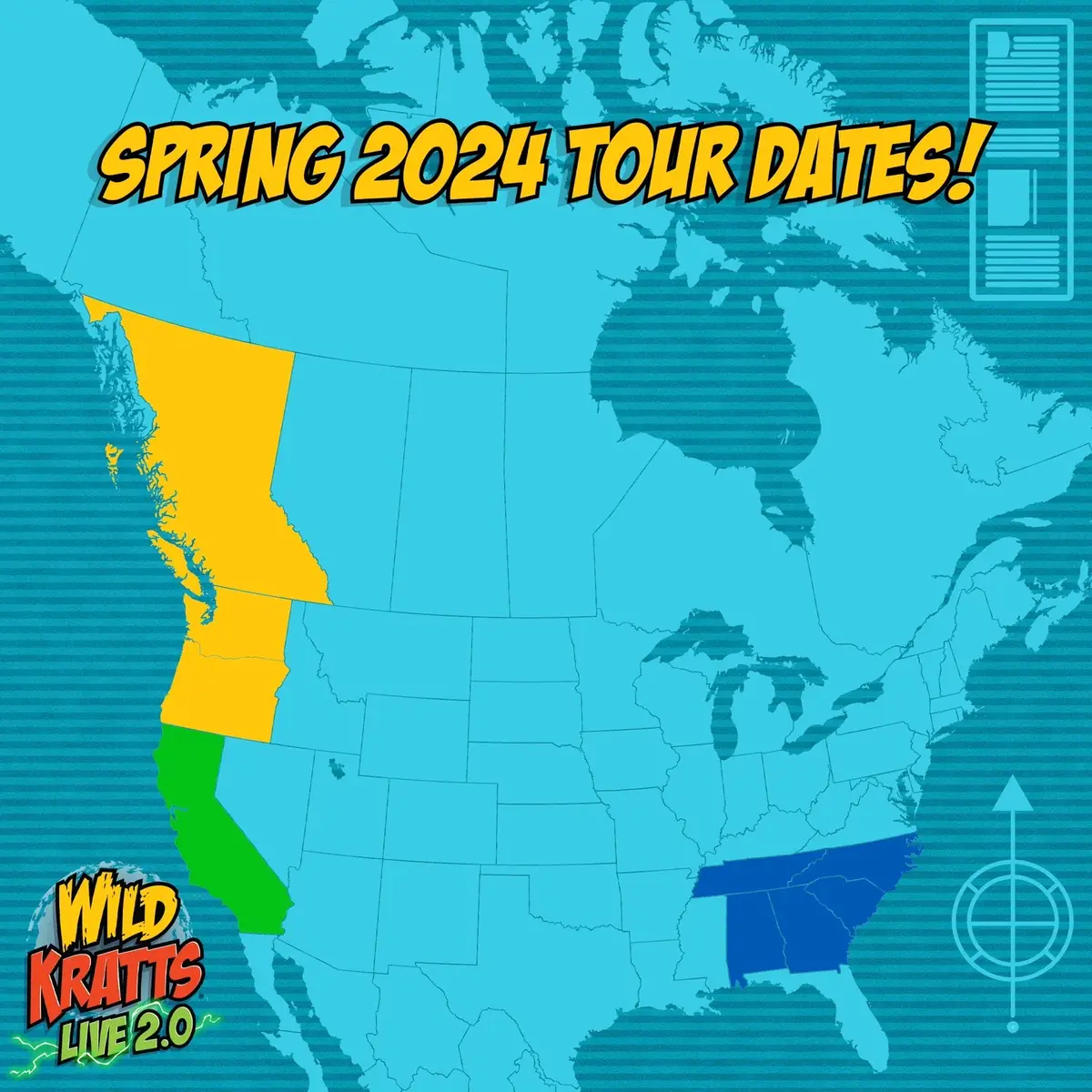 Presale registration is open now! #wildkratts #wildkrattslive #thekrattbrothers #stageshow 