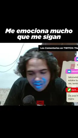 Me emociona mucho que me sigan, es mi sueño ser alguien que haga sonreir a mucha gente o al menos intentarlo #humor #clip #stream #gracioso