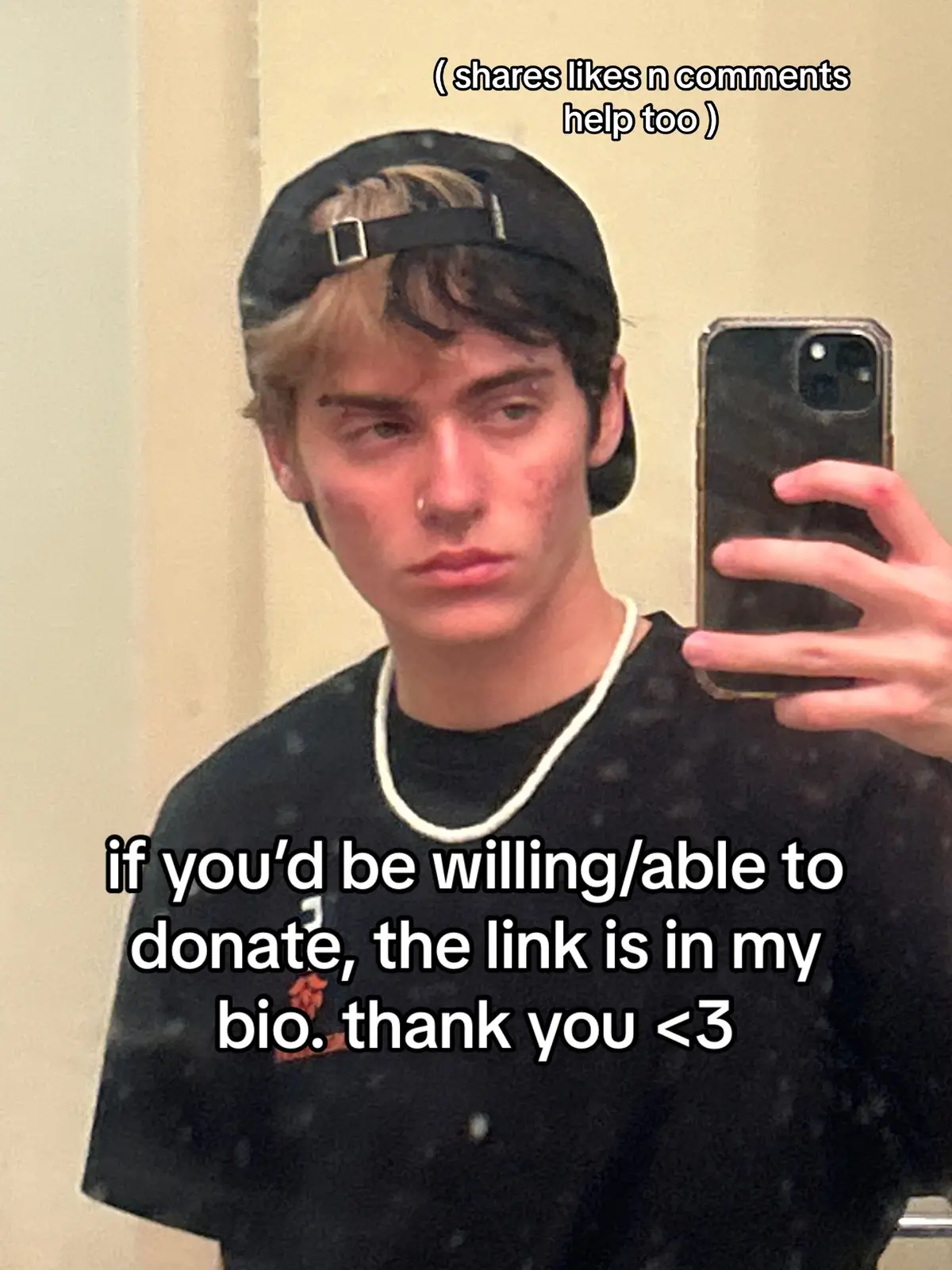 anything and everything is appreciated! thank you guys for the support https://gofund.me/14a2c61a  #ftm #trans #topsurgery 