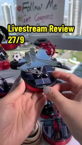 The most popular solar car perfume/air freshener in my shop - Fighter Jet. #solarpower #carperfume #caraccessories 