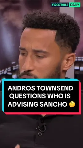 Steve Bruce and Andros Townsend give their verdict on the Jadon Sancho saga and question who is advising him 💭 #footballtiktok #mufc #sancho #townsend #england
