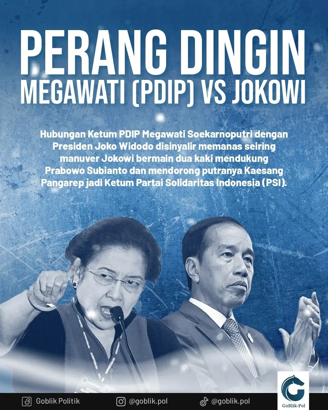 Kira-kira perang dingin antara @jokowi dan Megawati (PDIP) bakal berakhir atau malah makin panas gaes?  #jokowi #megawati #pdip #pdiperjuangan #psi #kaesang 