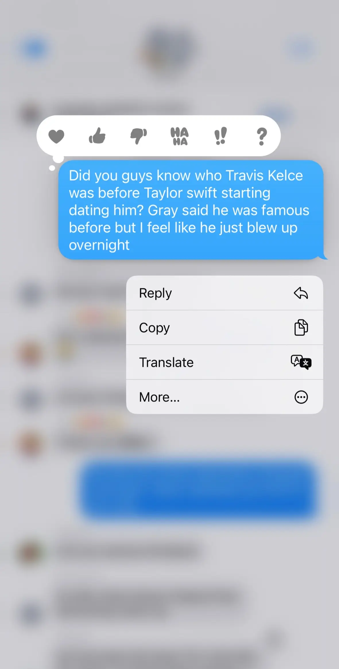 crazy how Taylor Swift put Travis Kelce on the map 😂 #fyp #prank #funny #traviskelce #taylorswift #dadjokes 