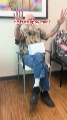 Can’t stop looking at that smile on his face! After many years of shaking he is back to his old self! #dadsontiktok #parkinsonsawareness #deepbrainstimulationsurgery #loveyourparents❤️ #godisgood 