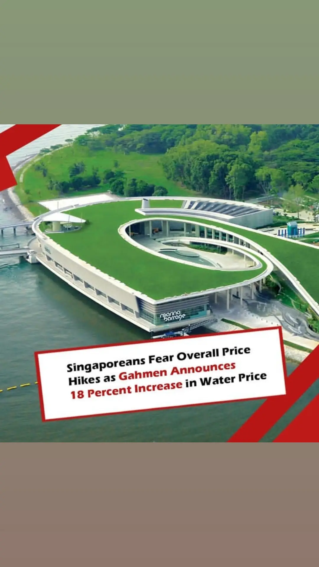 The government has announced that it will raise the price of water by 18 percent, or 50 cents per cubic metre. This will bring the water price from the current S$2.74 for every 1000 litres to S$3.24. The water price hike will take place across 2 phases - a 20 cents increase in 1 Apr 2024, and a 30 cents increase on 1 Apr 2025. Giving its justification for the latest price hike, the Public Utilities Board (PUB) said that average electricity market tariffs have increased by about 37 per cent; construction costs have risen by 35 per cent; expenses for essential chemicals in water treatment have grown by 33 per cent; and maintenance expenses have also gone up by 18 per cent due to higher manpower costs. Singaporeans have expressed much concern about rising costs due to the increase in water price. Said Alfred Neo: 