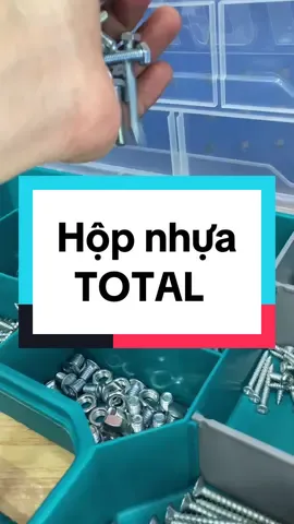 Hộp nhựa TOTAL đựng ốc vít, linh kiện loại 12 inch và 15 inch có hàng lại rồi !!! #hoangdonghe #total #hopnhuatotal 