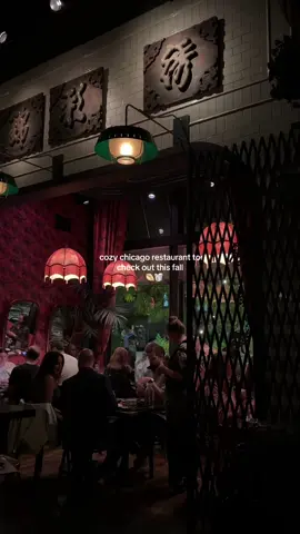 the perfect cozy chicago fall restaurant  #chicago #chicagofood #chicagorestaurants #chinesefood #westloop #westloopchicago #chicagochinesefood #fallinchicago 