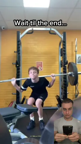 Has anything like this ever happened to you? This is a good reminder that you should always use the safety pins when you squat. In a worst case scenario, if you get stuck at the bottom, simply drop the weight behind you and walk forward. And of course, the most important part, you then act like you did it on purpose because you were training to failure 😉.