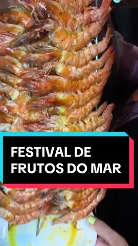 FESTIVA DE FRUTOS DO MAR!🍤 Tudo o que você ver nesse vídeo está incluso no rodízio que custa R$139,90 e VALE MUITO A PENA! É uma variedade infinita de frutos do mar, quem ama camarão principalmente, vai pirar!  @festivaisceagesp 📍 Av Dr Gastão Vidigal, 1946 - Portão 4 da Ceagesp – Vila Leopoldina - São Paulo (bebidas e sobremesas não inclusas) JÁ MARCA AQUI QUEM VAI NESSE RODÍZIO COM VOCÊ! #frutosdomar #festival #ceagesp #camaraolover 