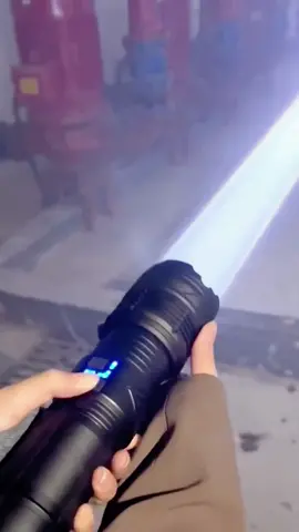 Do you want this powerful flashlight?#coolest #tech #powerful #newtech #flashlight #100000lumens #fyp #tiktok #lightsaber 