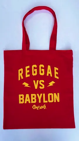 Reggae VS Babylon ⚡️ #reggaevsbabylon #reggae #totebag #tote #shoppingbag #jamaica #reggaemusic #reggaelution #cooyahclothing #cooyah #cooyahstudio 