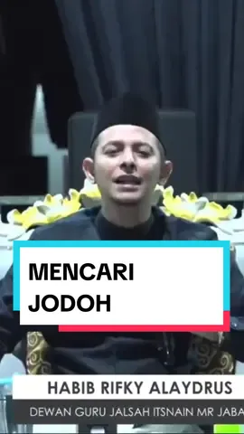 mencari jodoh jangan terlalu banyak milih  yang penting dia baik Sholeh atau Sholehah #masyaallah #muhammad #alquran #habibrifkyalaydrus #dakwahislam #dakwah_islam #dakwah #istrisolehah #istriidaman #nabi #istri #ibu #suami #hati #taubatyukk #taubat #rasulullah #allah #masyaallahtabarakkallah #hijrah @bintang @story_islam000 