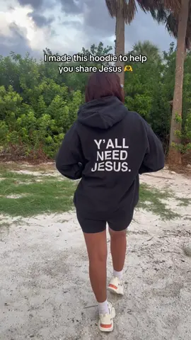 Just curious, who would wear this? 👀 #christianapparel #yallneedjesus #shopping #hoodie #hoodieszn 