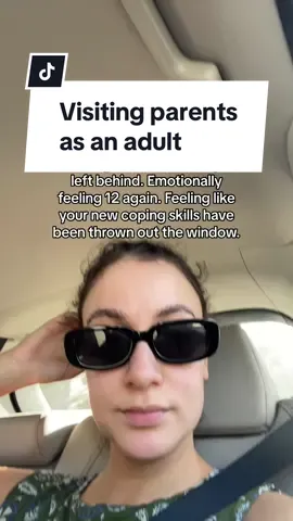 I live close to them and still feel this  #visitingparents #late20s #familydynamics #childofimmigrants #HealingJourney #selfcompassion #adultchildren 