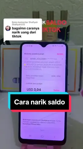 Membalas @Shafiyah Shafiyah555 pemula wajib tau bagai mana narik uang atau saldo dari tiktok #caranariksaldotiktok #caranarikuangtiktok #caradapatuangdaritiktok #tiktokpemula #tutorial #foryoupage 