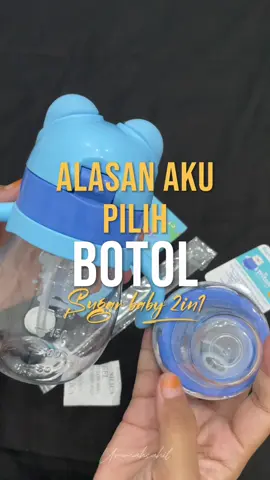 Sugar bahy selalu mengerti kepada pada ibu yang suka nya hemat bikin kami cuma beli 1 barang tapi bisa berbagai macam fungsi #sippycup2in1spoutandstraw #sugarbaby #rekomendasitrainingcup #botolminumanak 
