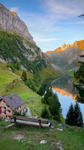 Good Morning ☀️😍🇨🇭 🌄 Sunrise the Lake Fälensee, Switzerland🇨🇭 📍Lake Fälensee, Switzerland🇨🇭 🎥 Instagram: @swissaround  #switzerland #swissaround #fälensee #appenzell #lake #sunrise #sonnenaufgang #sunrisephotography #autumn #autumnvibes #travel #nature #swiss #reisen #mountains #schweiz #photography #videography #suisse #landscape #travelphotography #photooftheday #europe #wanderlust #travelgram #Love #alps #swissalps #tourism 