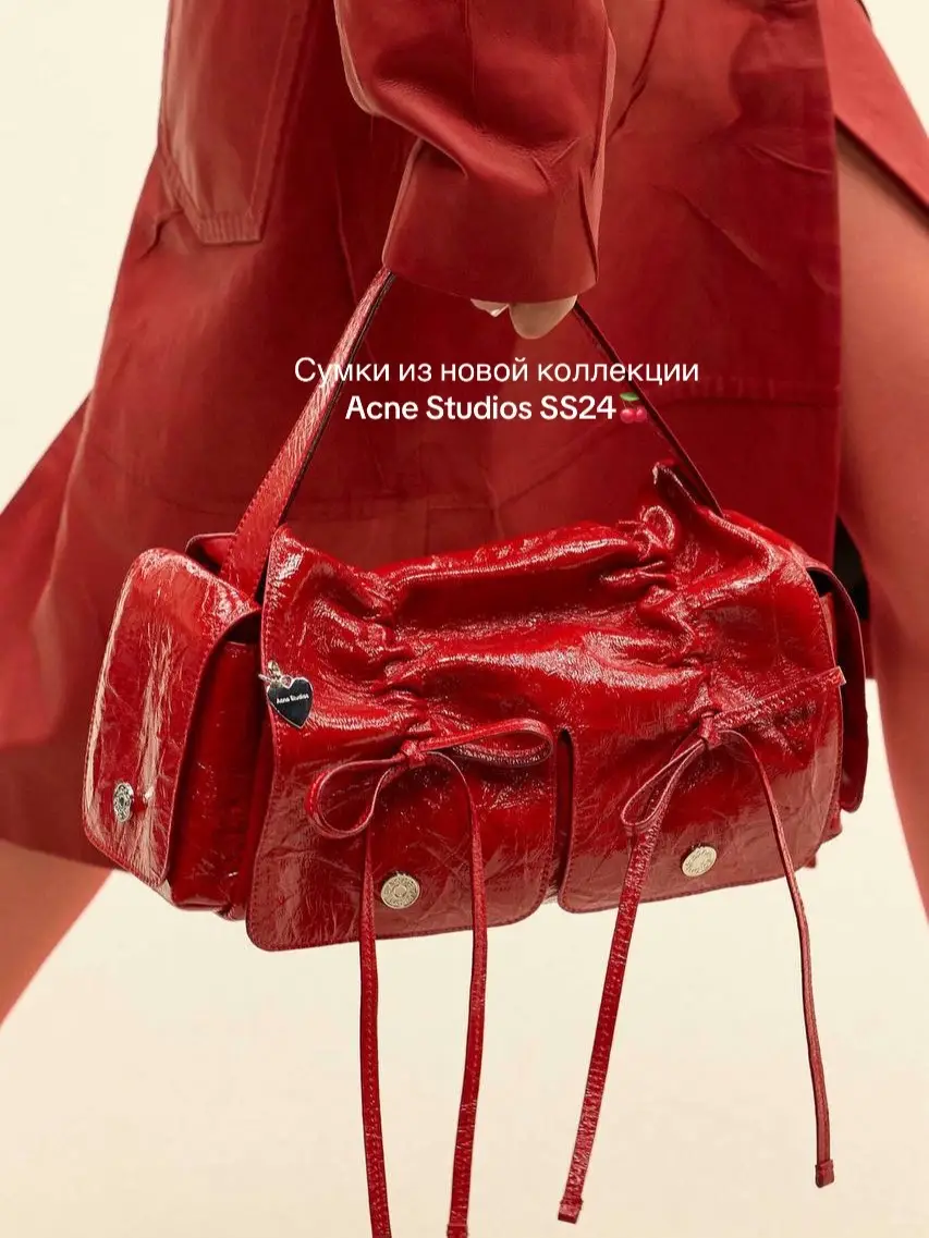 Bag Acne Studios SS24 Больше новостей из мира моды в моём тг канале fashionable, подписывайся🩶 #acnestudios #parisfashionweek