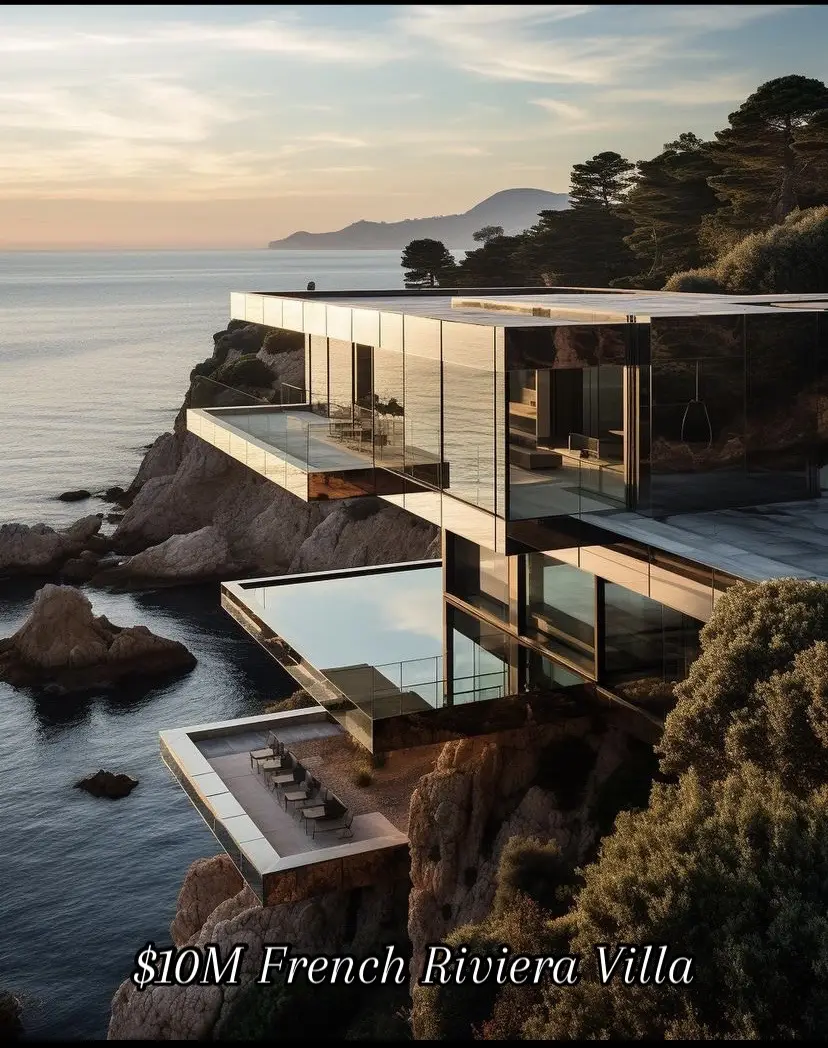 Those views are spectacular #interiordesign #design #homedecor #frenchriviera #realestate #ocean #mansion 