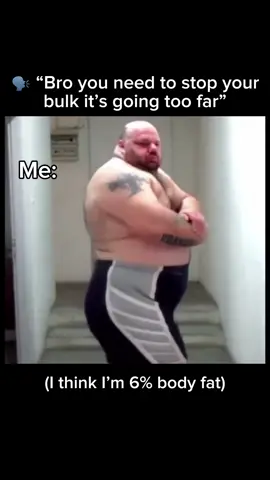 No bro the bulk is never going to stop. 🤣💪🏻 Tag your bulk bro 🏋️🤣 #gym #gymmemes #gymhumor #gymusa #gymworkout #bulkseason 