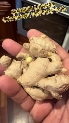 Keep the sniffles away with #gingerlemoncayennepeppertea and you might even lose a few pounds. #healthiswealth #ginger #lemon #cayennepepper #tea Here we go. A handful of ginger blended with a cup of spring water and strained. The juice of 2 lemons Mix the lemon and ginger f juices together. Add Cayenne Pepper to taste. Blend together and pour the mixture into an ice tray. Freeze for 3 hours and you have cubes which you can use as a shot or mix with hot water and you have a tea. I have a cup almost every single day.