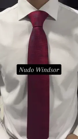 👔Nudo Windsor / Guarda este video para practicarlo más tarde 🙌 #nudowindsor #corbata #nudodecorbata #limaperu 