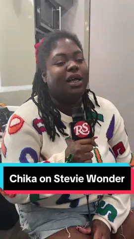 stevie wonder is a goofball according to @CHIKA 🌪 #steviewonder #chika 