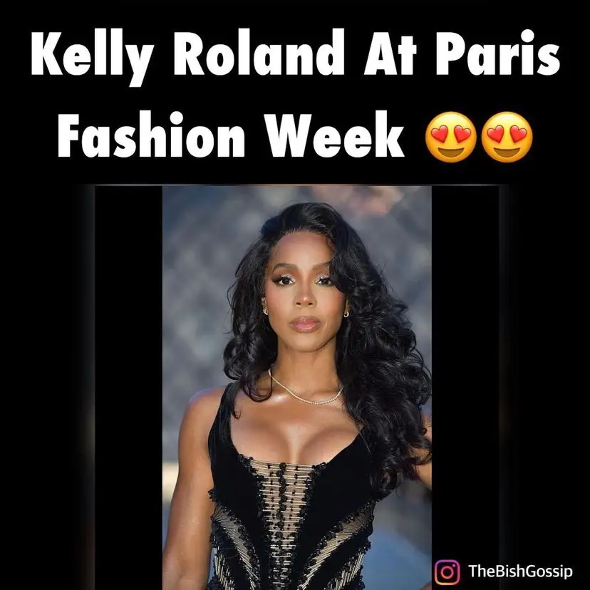 Kelly Roland at Paris Fashion Week  . . Dm us for promo