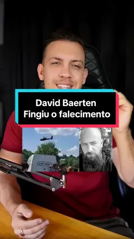 ⚠️🛑 David Baerten Em 2023 David Baerten fingiu o próprio falecimento, a história viralizou pelo motivo de ele ter feito isso. Como ele fingiu a própria mort e apareceu no próprio funeral eu te conto aqui! #davidbaerten #casos #casosreais