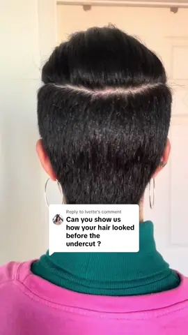 Replying to @Ivette sure ☠️🥵 #thickhair #undercut #hairtok #hair #haircut 