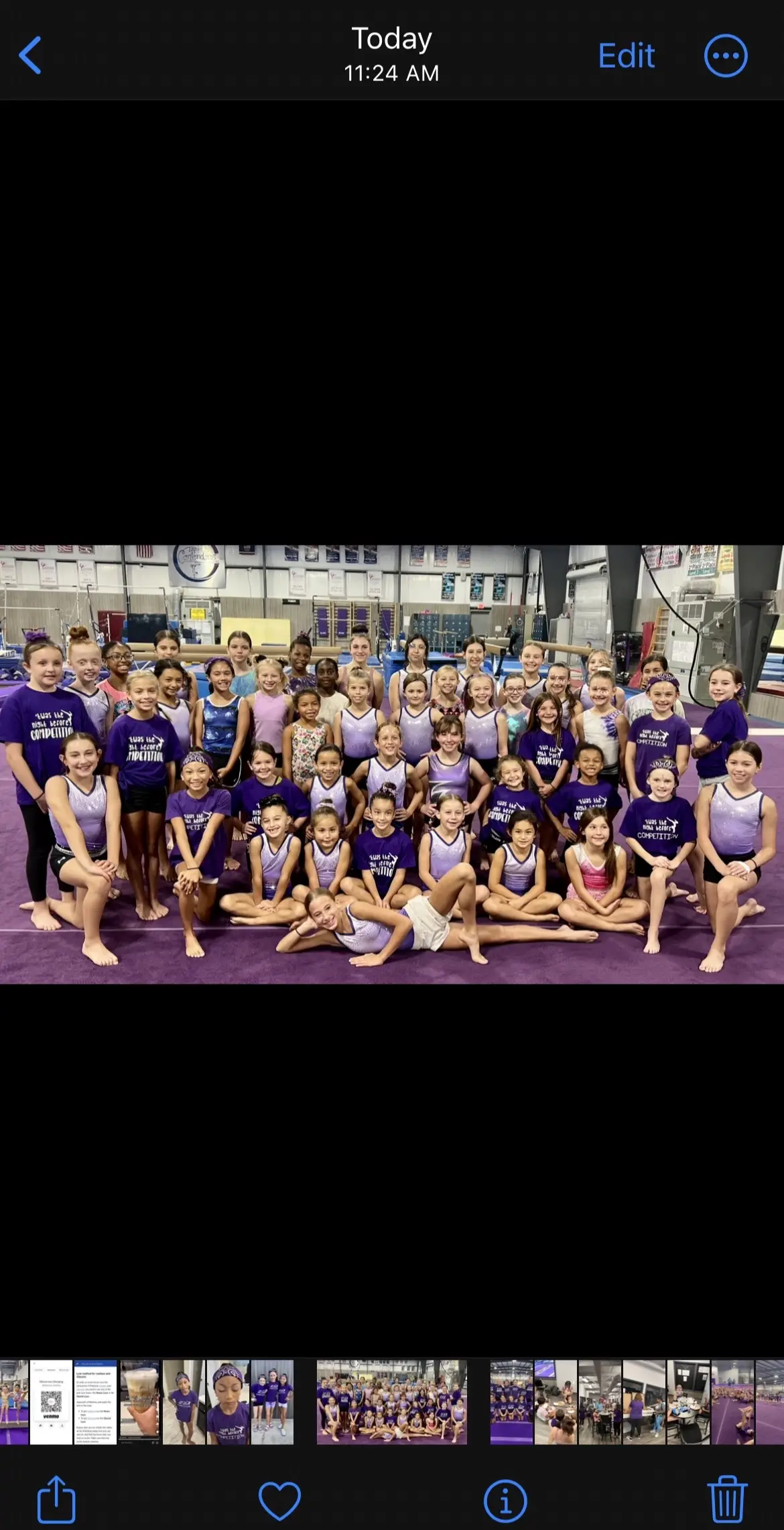 Booster Fun day/Team day was a SUCCESS! These girls had the best time letting loose and enjoying their time with their friends.  Loved seeing all their spirit rocking purple. 💜🤍 #gymfunaticsboosterclub #gymfunatics #topcontendersgymnastics #TopContenders #gymnast #gymnastics #gym #spirit #spiritweek #TeamDay #teambonding #purple #fyp 