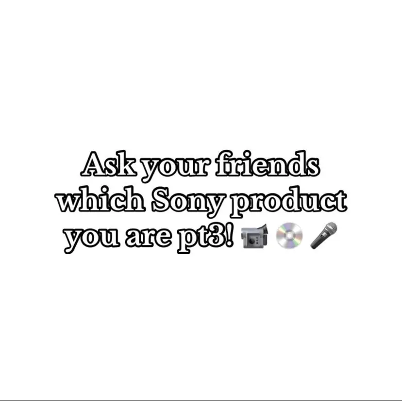 New product slideshow just dropped, come and get it 🗣️ Check all three parts to find your perfect product, or mix and match! #MySony #sonyhandycam #sonytrinitron #sonywalkman #sonyspeaker #sonymicrophone 