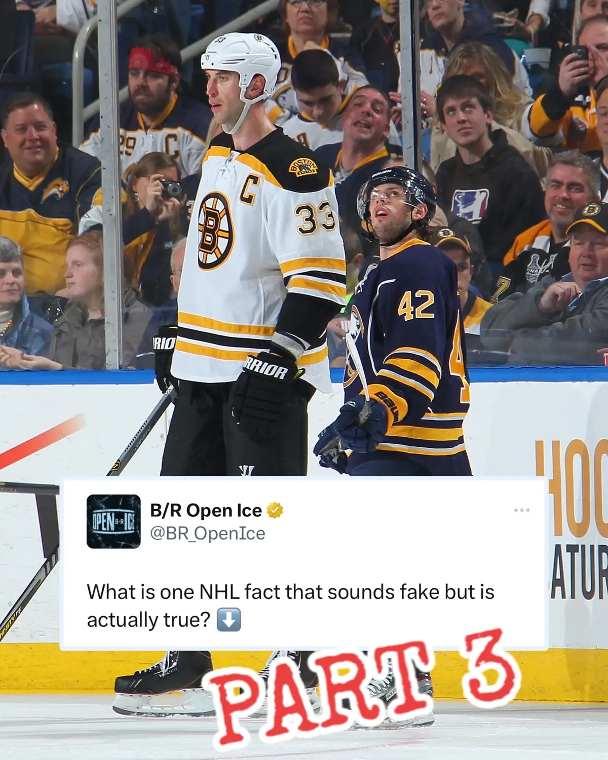 More of the most MIND-BLOWING NHL facts 🤯 #hockey #fyp #hockeytok #NHL #funfacts #mindblown