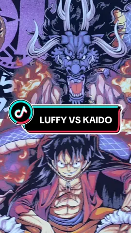 Luffy vs Kaido Shirt #dtfprinting #animetshirt #tshirtanime #luffygear5 #onepiece #gear5 #kaido #fyp 