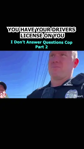 You Have Your Drivers License On You #cop #cops #policeofficer #copsoftiktok #trending #copsontiktok 