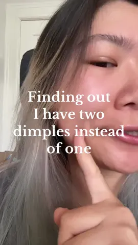 MY WHOLE LIFE IS A LIEEEE if you only have one dimple check to see if you gave a crossbite with an orthodontist cuz YOU MIGHT HAVE TWO  #dimple#dimples#crossbite#invisalign#orthodontist#twodimples#onedimple#alyssatly 