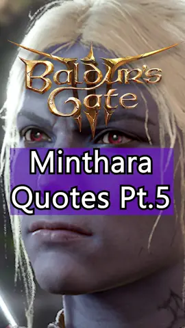 Minthara is funnier than Dribbles! #bg3 #baldursgate3 #minthara #mintharabg3