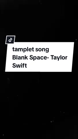 Blank space- Taylor Swift #CapCut #lyrics #lyrics_songs #tamplate #liriklagu #blankspace #taylorswift #fyp #fypシ 