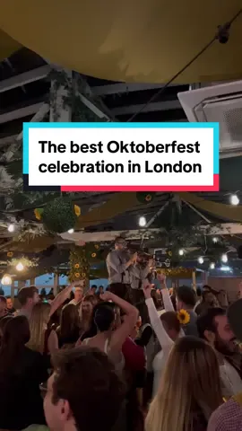 If youre looking to celebrate Oktoberfest in London this ones for you. An excuse to dress up with your besties and party! #londonhotspots #pergolapaddington #oktoberfest #oktoberfestlondon  