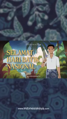 Selamat Hari Batik Nasional, Sahabat IK! #IndonesiaKaya #HariBatik #batik #budayaindonesia #kesenianindonesia
