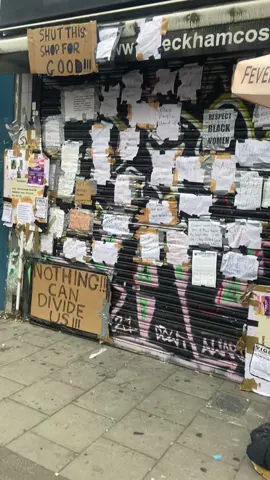So it looks like people are still determined to ruin someones likelihood. People forgot that that shop rent and bills have to be paid, not forgetting the staff are now without a job or money? #peckhamhair #peckhamhairshop #peckhamhairshopstrangled 