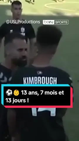 👶 À seulement 13 ans, il fait ses débuts en pro !  #SportsTikTok #Football #MLS #Foot #AP 